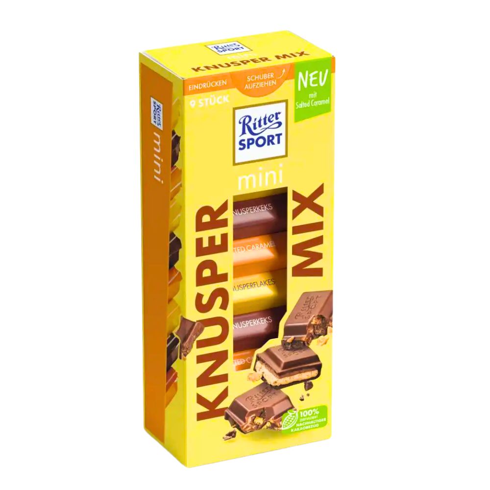 Ritter Sport Assorted Mini Mix Chocolate 116g - 150g – Beehive ...