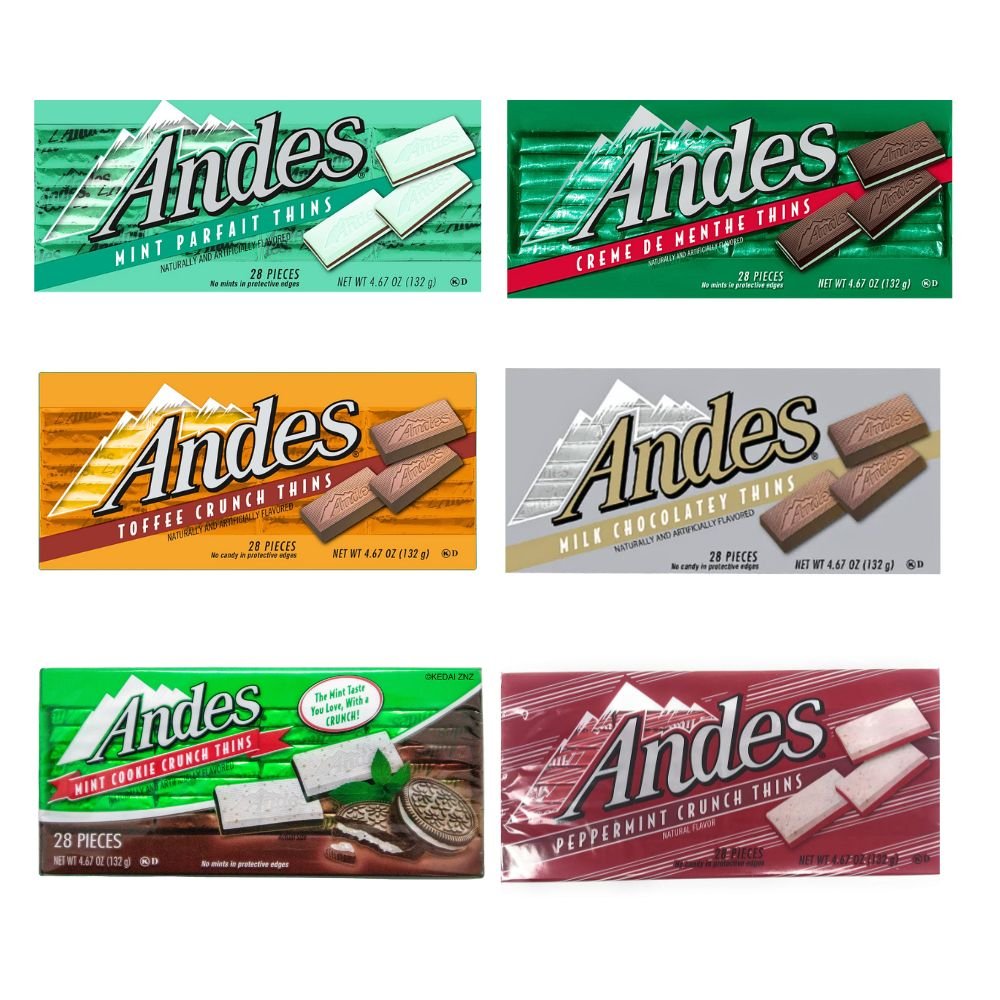 Andes Chocolate Thins 132g - Beehive Chocolate & Gift Malaysia