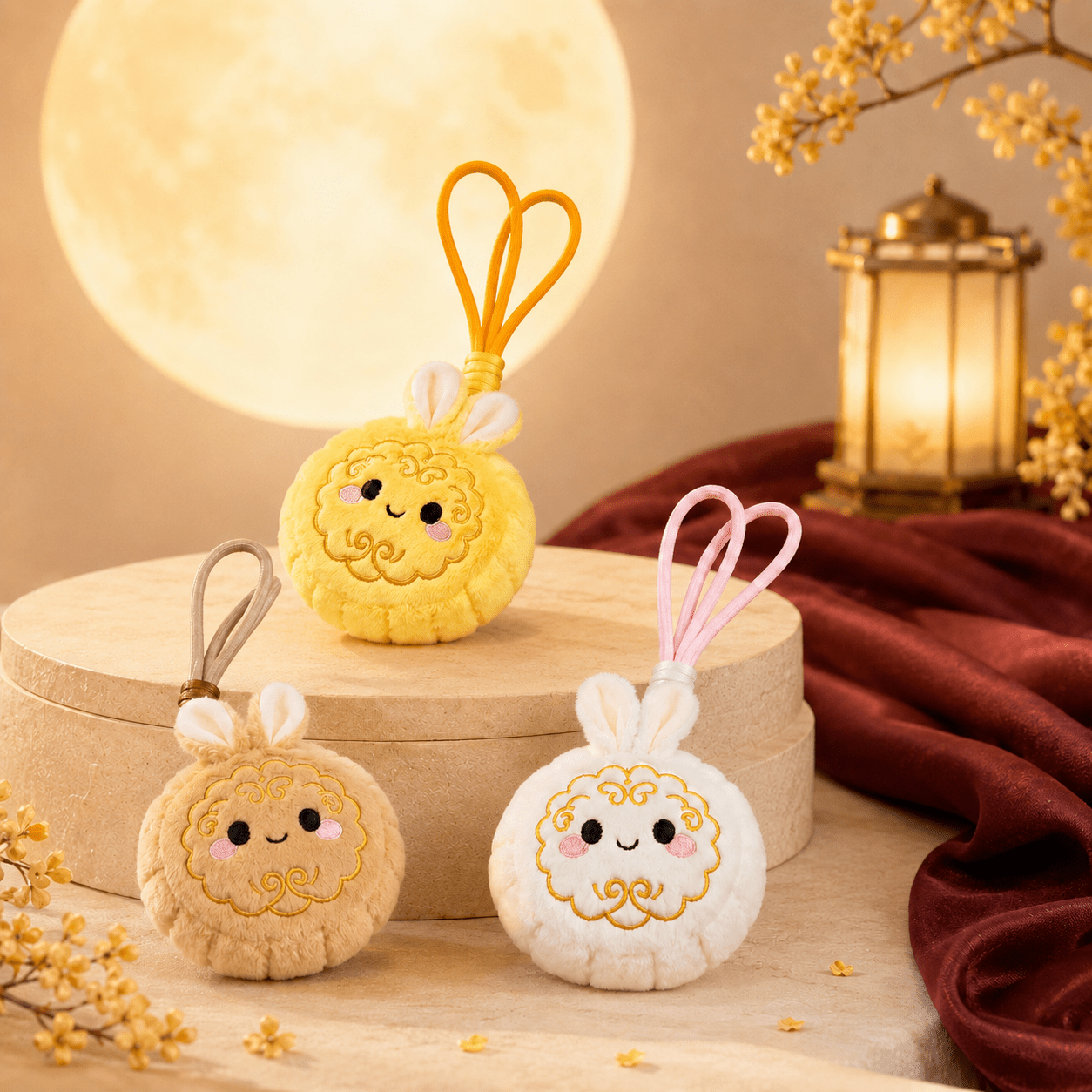 Beehive Chocolate Moonlit Bunny Mid-Autumn Mini Mooncake with Plush Gift Bag -  - Beehive Chocolate & Gift Malaysia