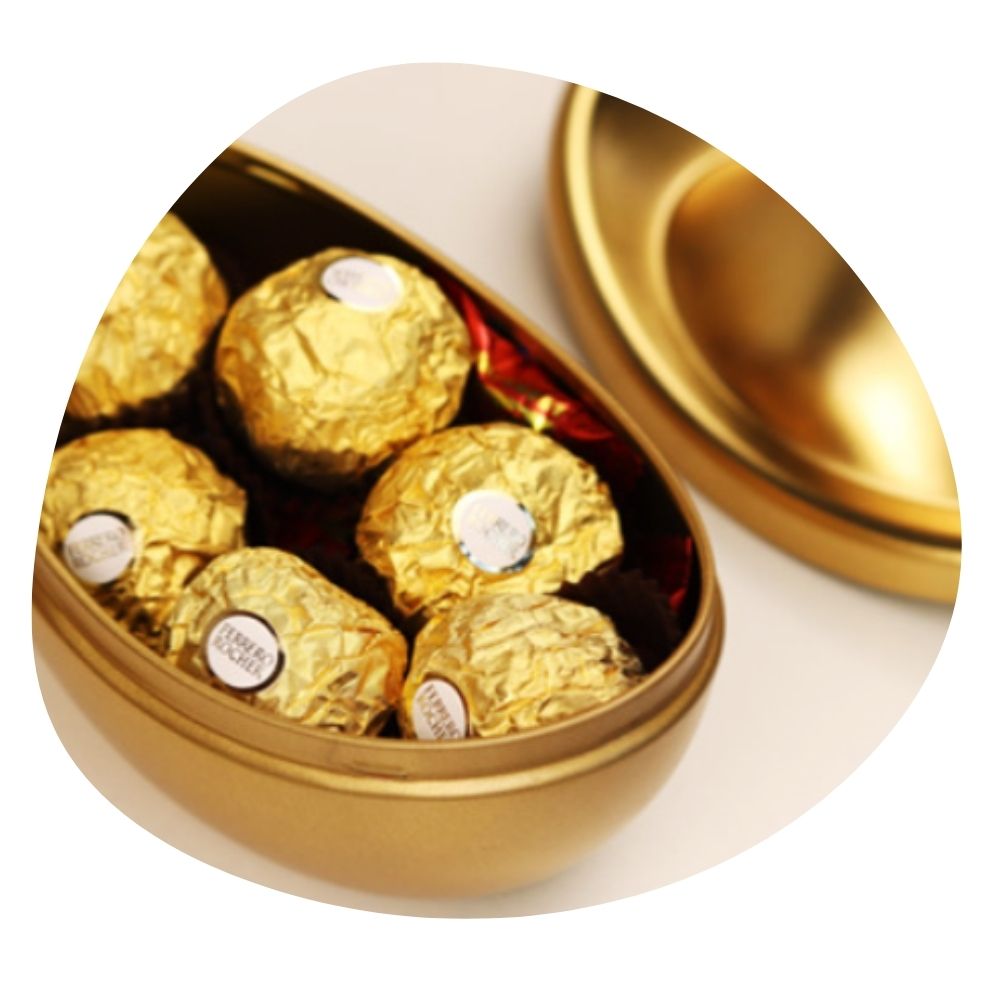 Beehive Golden ingot Assorted Cookies Tin C - Beehive Chocolate & Gift Malaysia