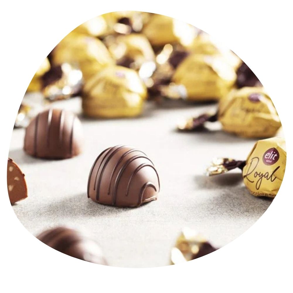 Beehive Snackies Eid Mubarak Raya Doorgift Elit Mariami Raya Cookies Pillow Gift Box - Beehive Chocolate & Gift Malaysia