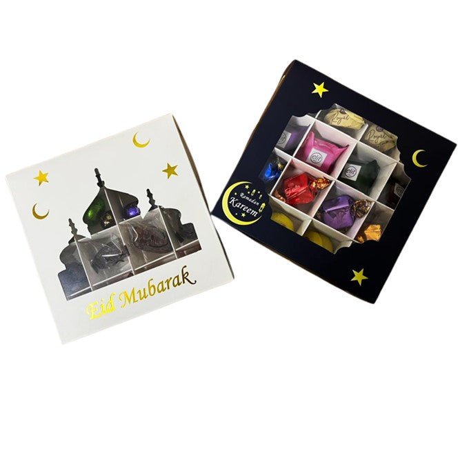 Beehive Snackies Elit Ramadan Raya Assorted Milk Chocolate Kurma Gift Box Set - Beehive Chocolate & Gift Malaysia