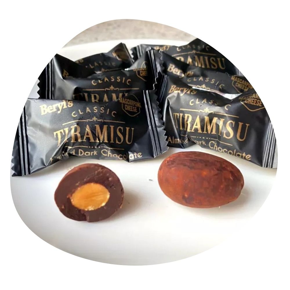 Beryls Tiramisu Almond Assorted Chocolate Sharebag 300g - Beehive Chocolate & Gift Malaysia