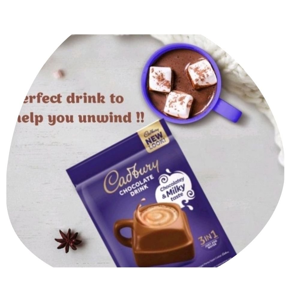 Cadbury 3 in 1 Hot Chocolate Drink 390g - Beehive Chocolate & Gift Malaysia