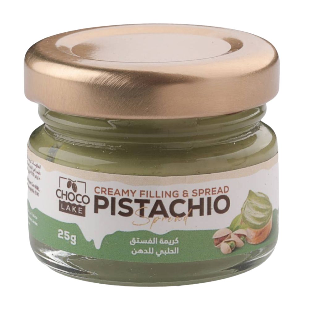 Choco Lake Pistachio Jar Spread 25g - Beehive Chocolate & Gift Malaysia