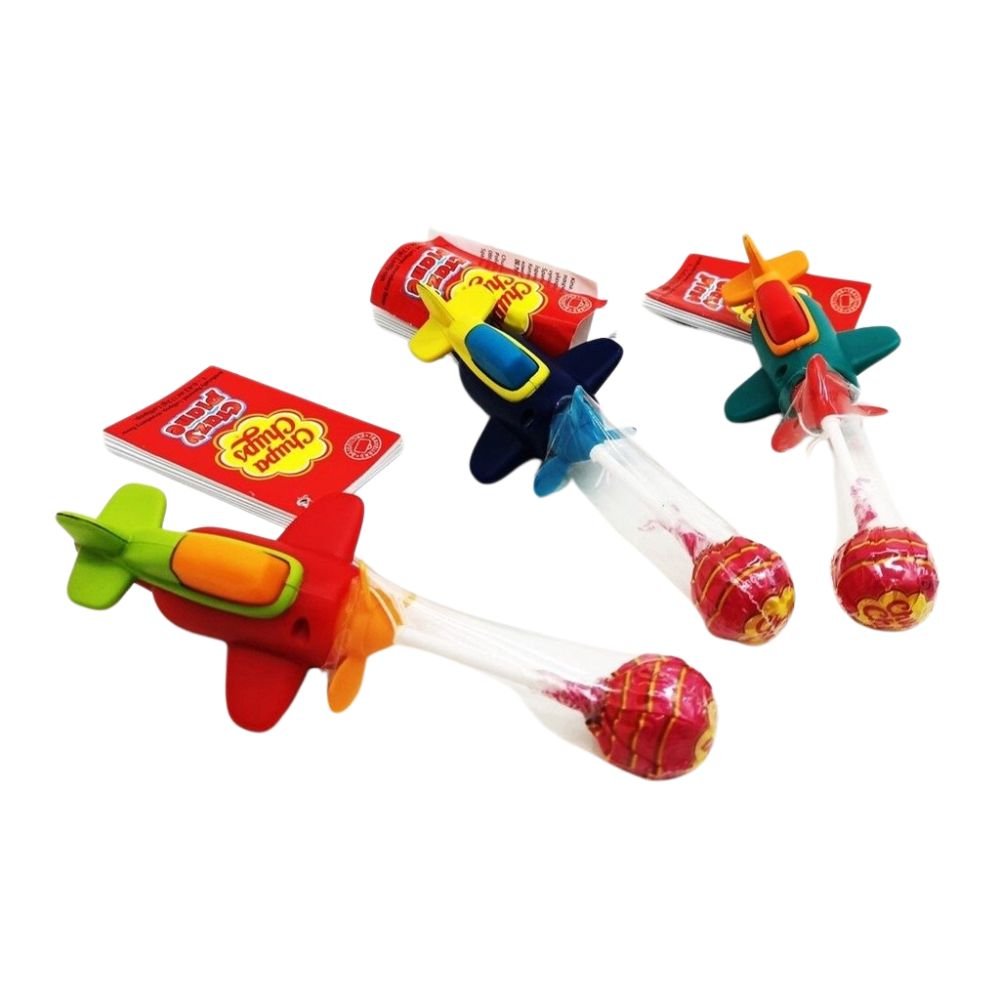 Chupa Chups Crazy Plane Hard Candy Lollipop 12g - Beehive Chocolate & Gift Malaysia