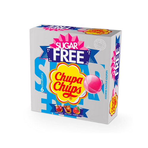 Chupa Chups Sugar Free Hard Candy Lollipops 66g - Beehive Chocolate & Gift Malaysia