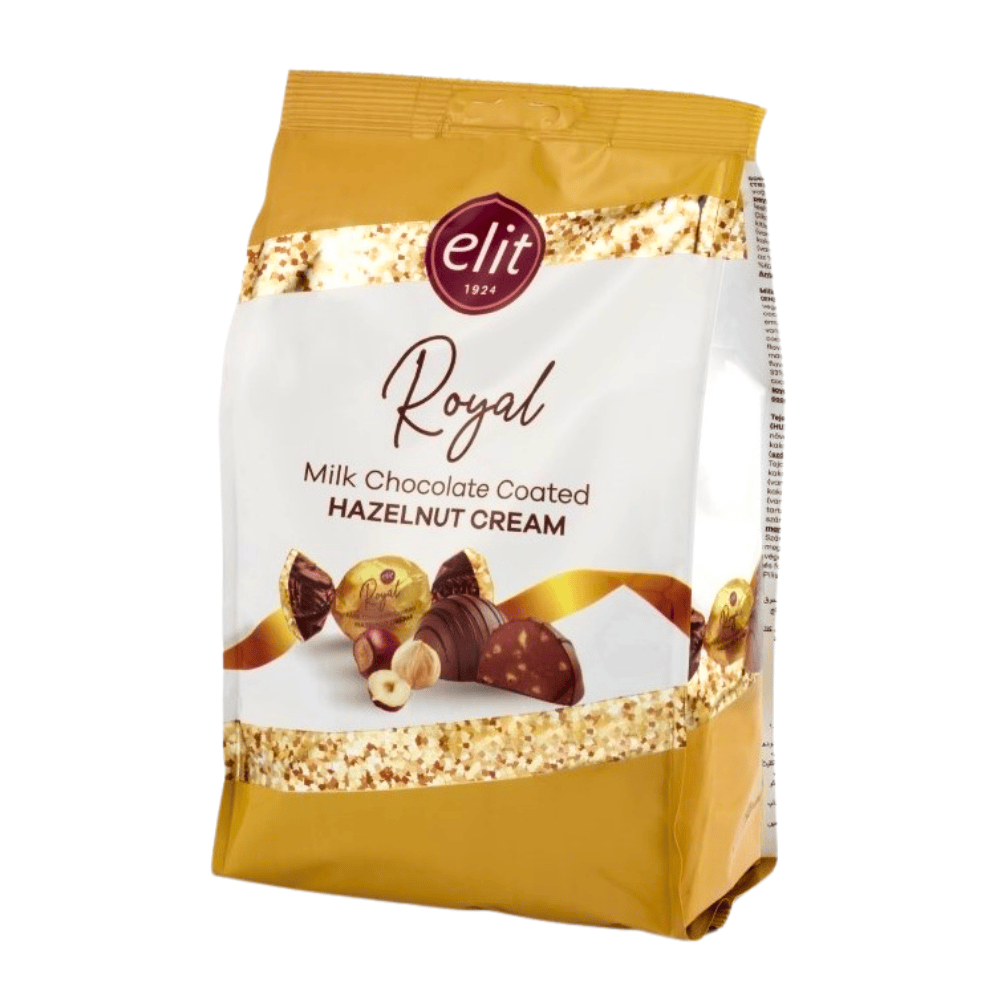 elit Royal Milk Chocolate Coated Hazelnut Cream 200g - Beehive Chocolate & Gift Malaysia