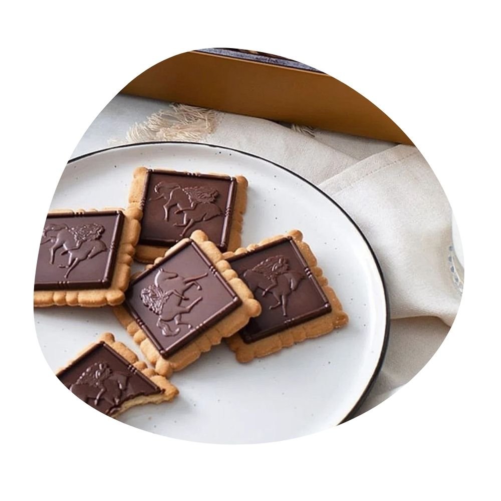 Godiva Biscuit Vanilla Dark Choc 95g - Beehive Chocolate & Gift Malaysia
