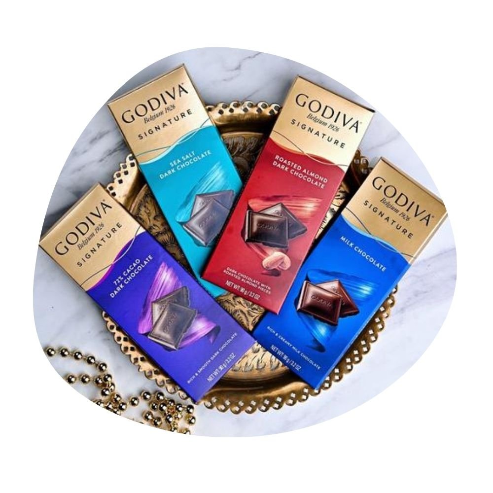 Godiva Signature Dark Milk Chocolate 90g - Beehive Chocolate & Gift Malaysia