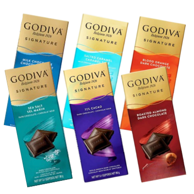 Godiva Signature Dark Milk Chocolate 90g - Beehive Chocolate & Gift Malaysia