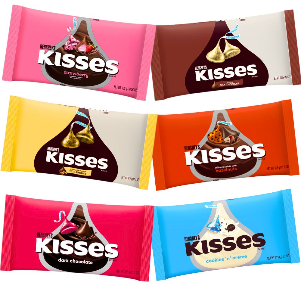 Hersheys Kisses Assorted Chocolate 205g - 340g - Beehive Chocolate & Gift Malaysia