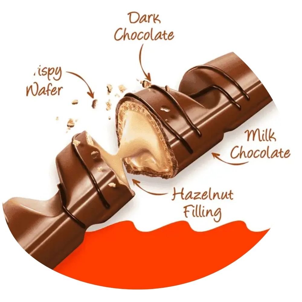 Kinder Bueno Milk Chocolate Wafer Box 129g - 215g - Beehive Chocolate & Gift Malaysia