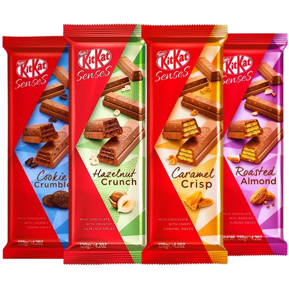 Kit Kat Senses Assorted Chocolate Wafer Bar 120g - Beehive Chocolate & Gift Malaysia