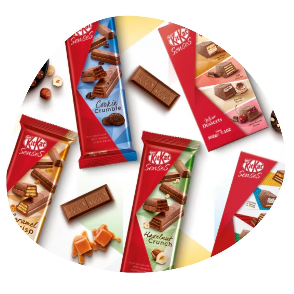 Kit Kat Senses Assorted Chocolate Wafer Bar 120g - Beehive Chocolate & Gift Malaysia