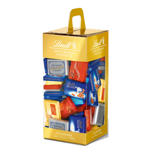 Lindt Swiss Premium Assorted Napolitan Chocolate 500g - Beehive Chocolate & Gift Malaysia