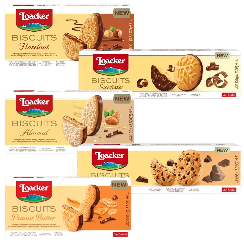 Loacker Assorted Biscuit 80g-120g - Beehive Chocolate & Gift Malaysia