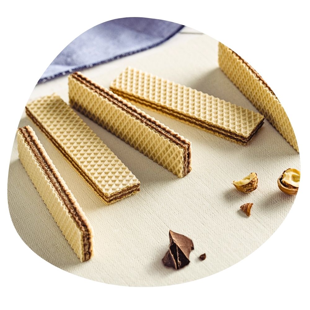 Loacker Chocolate Hazelnut Less Sugar Wafer 175g - Beehive Chocolate & Gift Malaysia