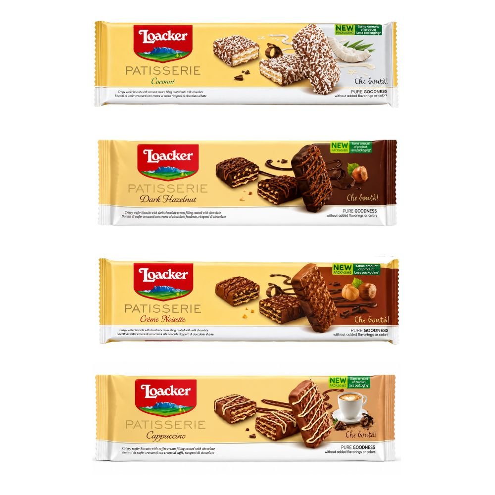 Loacker Gran Pasticceria Assorted Chocolate Wafer 100g - Beehive Chocolate & Gift Malaysia