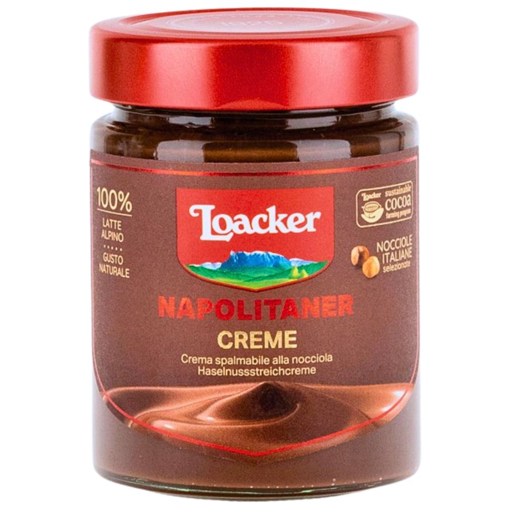Loacker Napolitaner Creme Hazelnut Spread 290g - Beehive Chocolate & Gift Malaysia