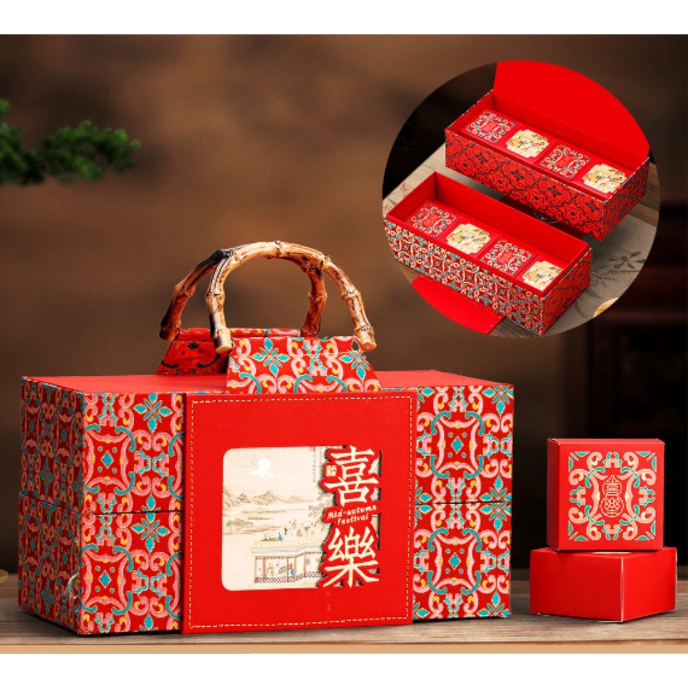 Mid Autumn Reunion Premium Mooncake Gift Set -  - Beehive Chocolate & Gift Malaysia