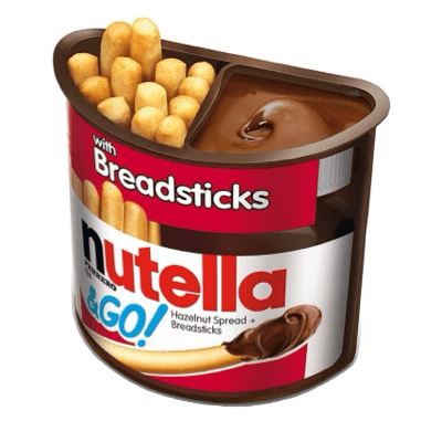 Nutella Go Hazelnut Spread Chocolate Sticks 52g - Beehive Chocolate & Gift Malaysia