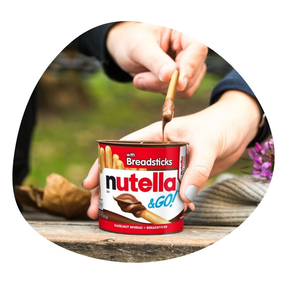Nutella Go Hazelnut Spread Chocolate Sticks 52g - Beehive Chocolate & Gift Malaysia
