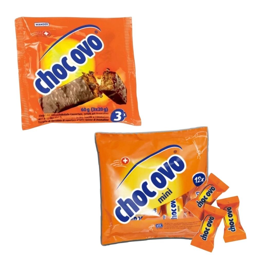 Ovomaltine Choc Ovo Mini & Chocolate Bar 60g - 90g - Beehive Chocolate & Gift Malaysia