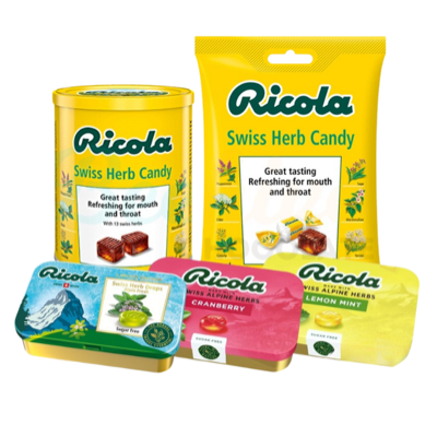 Ricola Swiss Herb Candy 70g-250g - Beehive Chocolate & Gift Malaysia