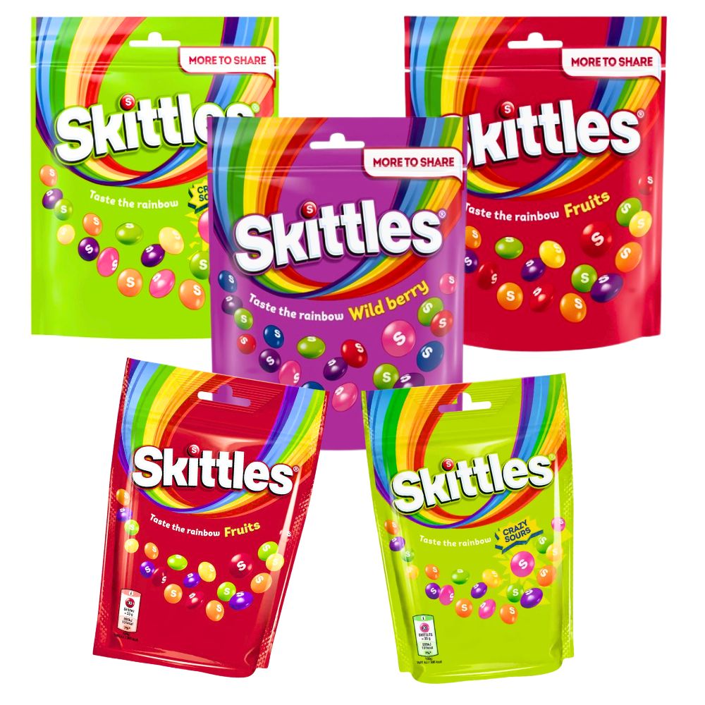 Skittles Assorted Candies 136g - 318g - Beehive Chocolate & Gift Malaysia