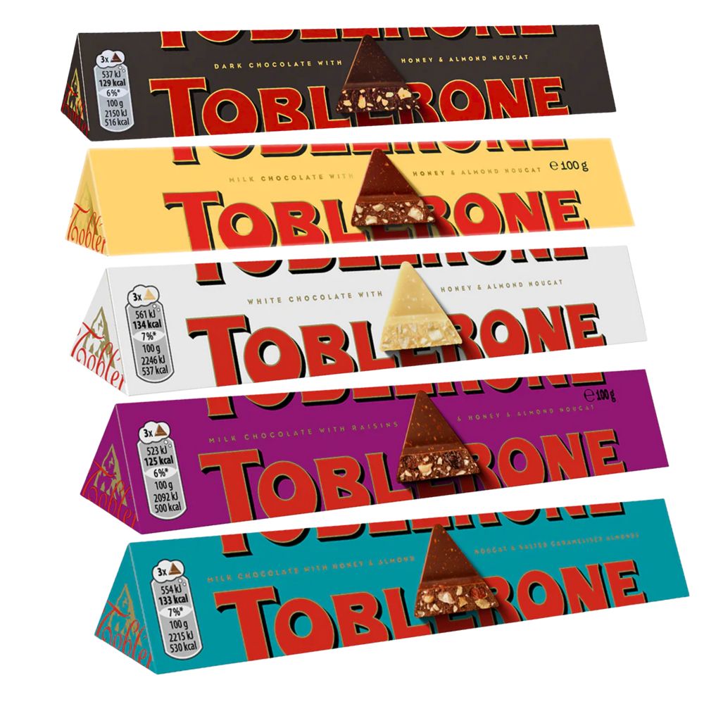 Toblerone Bar Assorted 50g - 200g - Beehive Chocolate & Gift Malaysia