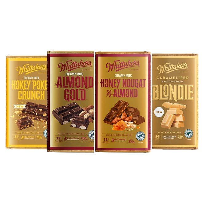 Whittakers Chocolate Assorted 250g - Beehive Chocolate & Gift Malaysia
