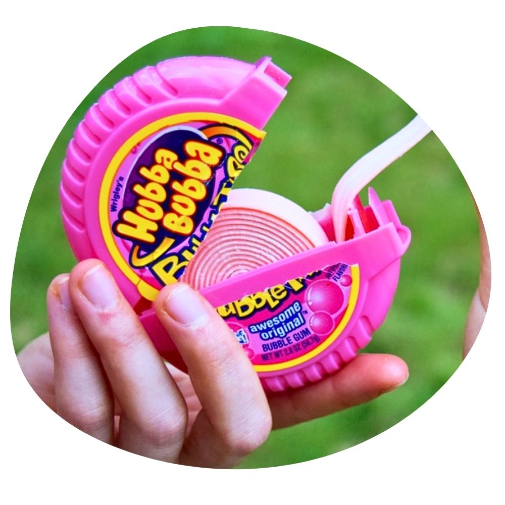 Wrigleys Assorted Hubba Bubba Bubble Gum Tape 56g - Beehive Chocolate & Gift Malaysia
